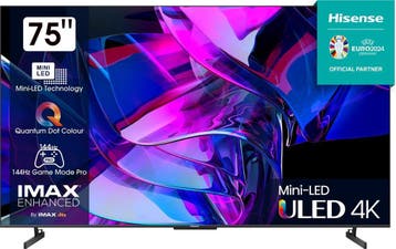Hisense 75U79KQ - 75 Inch 4K UHD MiniLED 144 Hz Smart TV, Zo goed als nieuw, 100 cm of meer, 4k (UHD), Smart TV