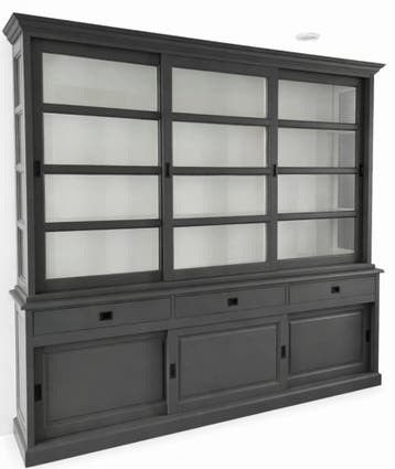 Buffetkast grijs Beverwijk 260 x 240cm, Ophalen of Verzenden, Nieuw