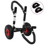 vidaXL SUP trolley voor surfplank inklapbaar 45 kg aluminium, Verzenden, Nieuw