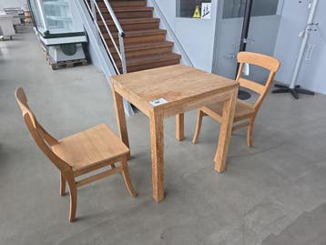 (12x) (12x) Professionele houten (Teak) tafel- en..., Nieuw in verpakking