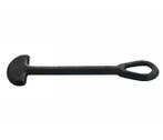 Fjong spanrubber zwart 185mm - EPDM - 1 Lus, Caravans en Kamperen, Tentaccessoires, Verzenden, Nieuw