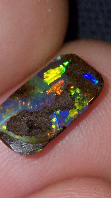 Opaal Cabochon- 2 g - (1)