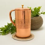 15% Black Friday -Puur Koperen Kan Bloempatroon - 1,5 liter, Ophalen of Verzenden, Nieuw, Overige materialen