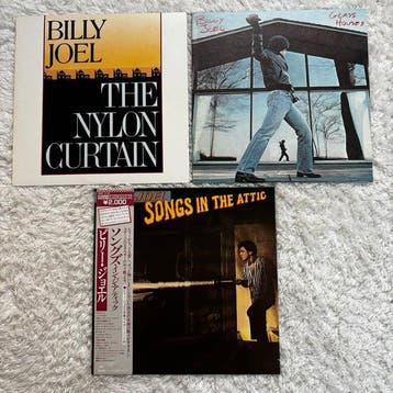 Billy Joel - The Nylon Curtain, Glass Houses, Songs In The, Nieuw in verpakking