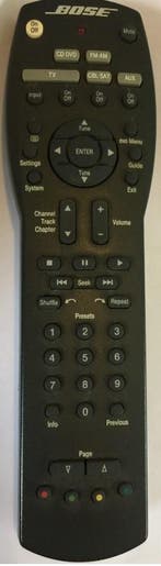 Afstandsbediening bose 321 series II, Audio, Tv en Foto, Afstandsbedieningen, Ophalen of Verzenden, Nieuw, Origineel