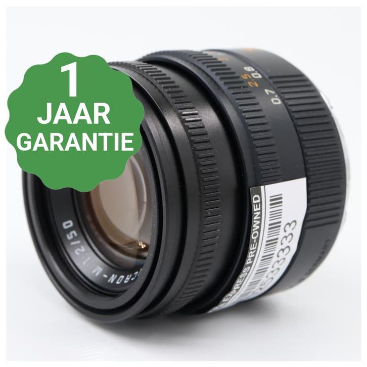 10% korting | Leica 11826 Summicron-M 50mm f/2, Audio, Tv en Foto, Fotografie | Lenzen en Objectieven, Gebruikt, Verzenden