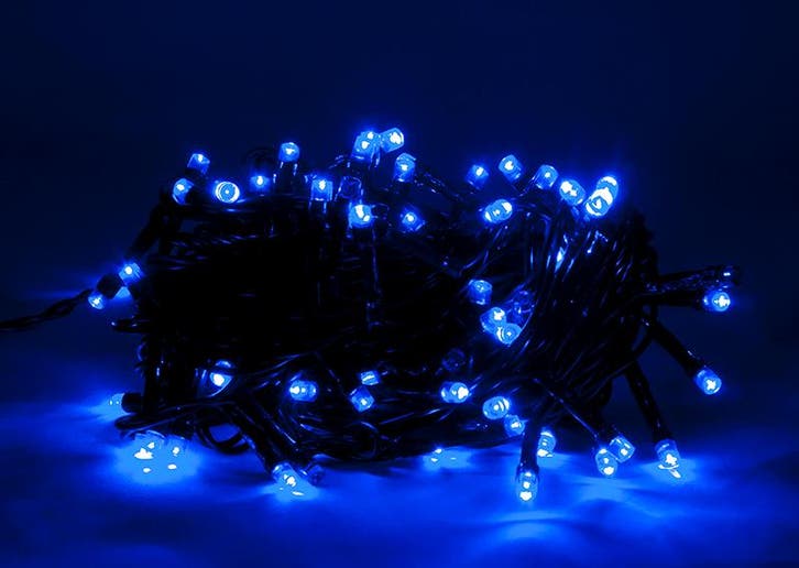 LED Kerstboom Twinkle verlichting - 100 LED - Blauw, Diversen, Kerst, Ophalen of Verzenden