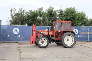 Veiling: Tractor Fiat Agri 65-66DT Diesel 48kW 1990 met hefm, Ophalen, Gebruikt, 2500 tot 5000, Tot 80 Pk