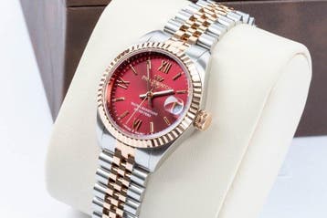 Philip Watch - Caribe Urban - Red - Gold - Swiss Made - 31, Nieuw