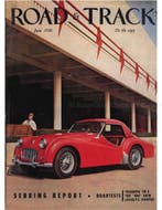 1956 ROAD AND TRACK MAGAZINE JUNI ENGELS, Nieuw, Author
