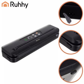 Ruhhy vacuummachine – 80 kPa sealer met snijder, 10 zakke., Ophalen of Verzenden, Nieuw