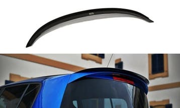 Spoiler Renault Megane 2 RS Maxton Design glans zwart, Ophalen of Verzenden, Nieuw
