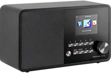Internetradio met wifi en dab+ - DAB Radio - FM Radio - Zwar, Verzenden, Zo goed als nieuw