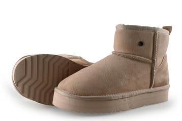 Warmbat Enkellaarzen in maat 40 Bruin, Kleding | Dames, Bruin, Verzenden, Lage of Enkellaarzen, Zo goed als nieuw