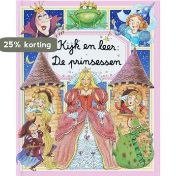 De prinsessen / Kijk en leer / 1 - Emilie Beaumont, Verzenden, Zo goed als nieuw, Emilie Beaumont