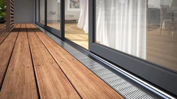 ACO Highline Gootelement 2 mtr - RVS, Ophalen of Verzenden, Nieuw