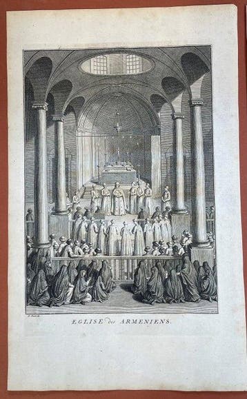 Bernard Picart - (Armenian Religious Rites - set of 2):, Antiek en Kunst