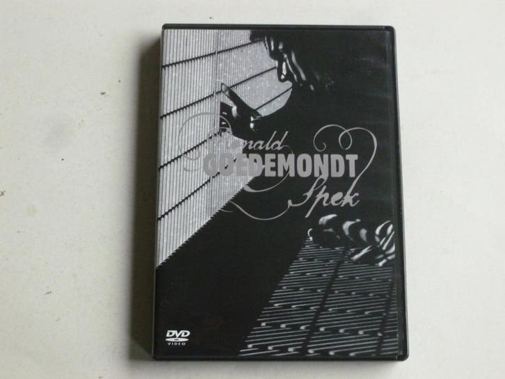Ronald Goedemondt - Spek (DVD), Cd's en Dvd's, Dvd's | Cabaret en Sketches, Zo goed als nieuw, Ophalen of Verzenden