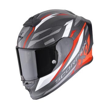 Scorpion EXO-R1 Evo Carbon Air Runner Zwart Wit Rood, Nieuw met kaartje, Overige merken, Heren, Verzenden