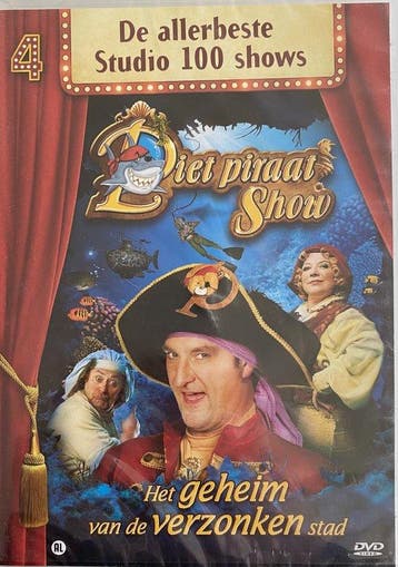 De Studio 100 shows - Piet Piraat Het geheim van de verzonke, Verzenden, Nieuw
