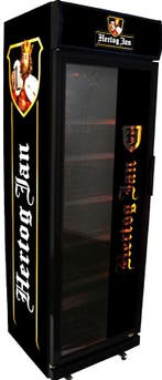 Hertog Jan Bier koelkast BlackLine+ Exlcusief 360L, 200 liter of meer, Nieuw, Zonder vriesvak, 160 cm of meer