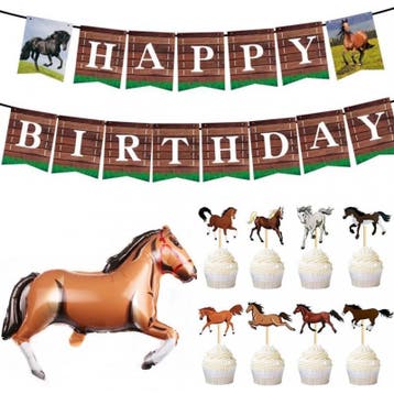 33-delige paarden decoratie set, Verzenden, Nieuw