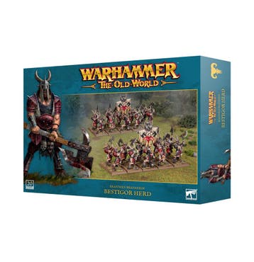 Beastmen Brayherds Bestigor Herd (warhammer nieuw), Ophalen of Verzenden, Nieuw