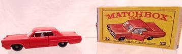 Matchbox 1:64 - Modelauto - Pontiac Grand Prix Coupe in, Nieuw