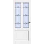 Cando Binnendeur Jersey 83x201,5 (Wit, Stomp, Glas in lood), 80 tot 100 cm, Binnendeur, Nieuw, Ophalen of Verzenden