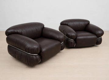 Cassina - Gianfranco Frattini - Fauteuil (2) - Sesann -
