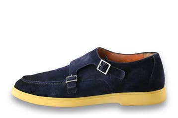 Santoni Nette schoenen in maat 43½ Blauw, Overige typen, Zo goed als nieuw, Santoni, Verzenden