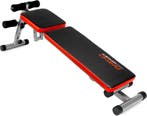 Fitness Bank Opklapbaar | Rood Zwart | Premium | Beste Prijs, Overige typen, Ophalen of Verzenden, Metaal, Armen