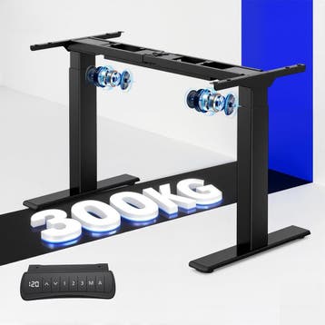 FLEXISPOT In hoogte verstelbaar bureau frame E300, zwart, ho, Verzenden, Zo goed als nieuw