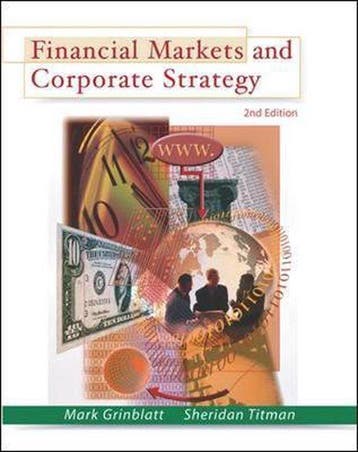 Financial Markets & Corporate Strategy - Mark Grinblatt, Verzenden, Gelezen, Mark Grinblatt