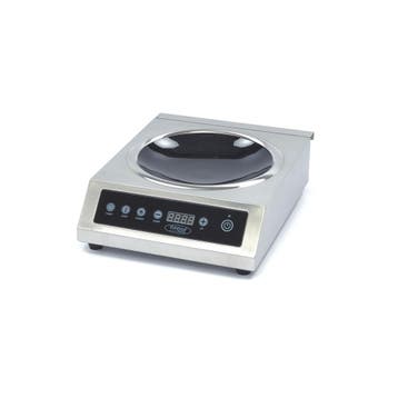 Wokbrander inductie | 60–240°C | RVS/Glas | Vrijstaand model, Verzenden, Nieuw in verpakking