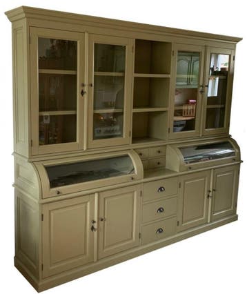Buffetkast rietgroen Bastiaan 260cm, Ophalen of Verzenden, Nieuw