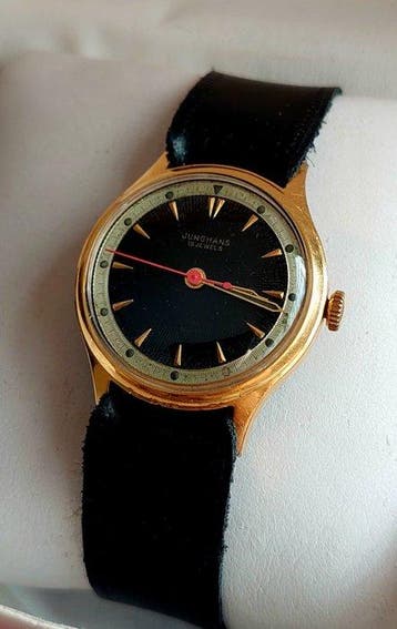 Junghans - Bicolor Bulls eye cal J98 mens watch - Zonder, Sieraden, Tassen en Uiterlijk, Nieuw