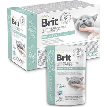 Brit VD Cat - Grain free - Urinary & Stress Relief - Pouc..., Verzenden, Nieuw
