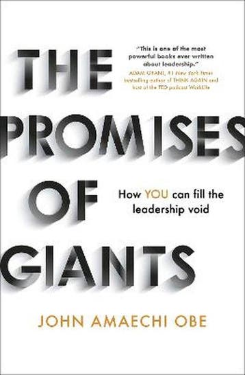 The Promises of Giants 9781529345872 John Amaechi, Verzenden, Zo goed als nieuw, John Amaechi