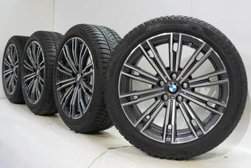 BMW 2 serie 3 serie 4 serie G20 G21 G22 G42 790M 18 inch vel, 18 inch, Gebruikt, Velg(en), Winterbanden