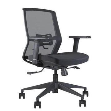 Bureaustoel Ergonomisch - Verstelbaar - 130 kg, Verzenden, Zo goed als nieuw, Bureaustoel