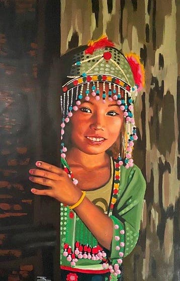 TA Duy Tung (1961) - Éclat traditionnel 80 120 cm