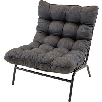 Zenzi relaxstoel - zwart, Ophalen of Verzenden, Nieuw, Zwart