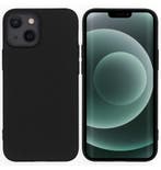 Silicone Case - Apple iPhone 14 Pro - Zwart (Hoesjes), Verzenden, Nieuw