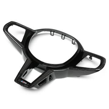 Dit betreft een BMW 1 2 3 4 serie carbon stuur trim ID8, Verzenden