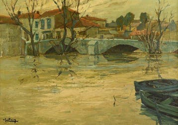 Edmond Guillain (né en 1931 ) - Les inondations