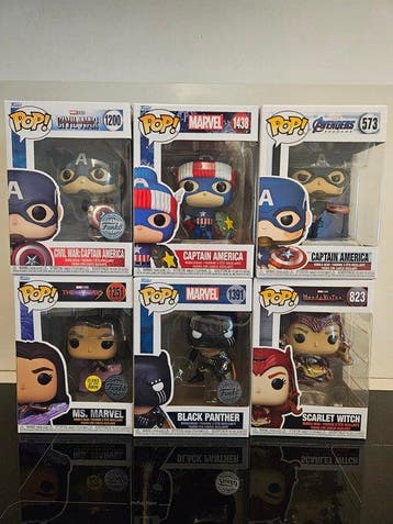 Funko - Funko Pop - Lotto Funko Marvel Mix