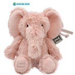Knuffel olifant |  Roze | 15 cm (knuffeldier, knuffels baby), Ophalen of Verzenden, Nieuw