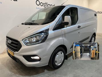 Ford Transit Custom 300 2.0 TDCI L1H1 Trend 130 PK, Stof, Gebruikt, Euro 6, Overige kleuren