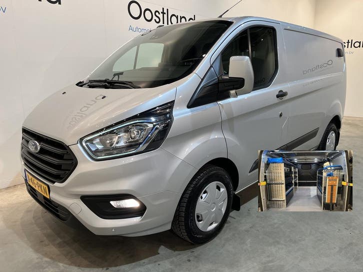 Ford Transit Custom 300 2.0 TDCI L1H1 Trend 130 PK, Auto's, Bestelauto's, Onderhoudsboekje, Lease, Overige kleuren, Handgeschakeld